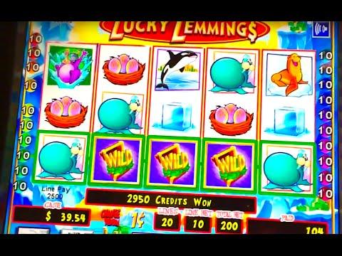 Lucky Lemmings Slot Machine Online